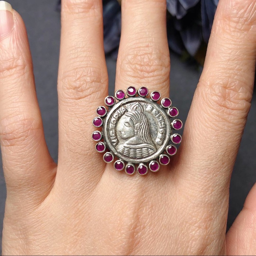 ‼️Clearance‼️Sterling silver ruby ring